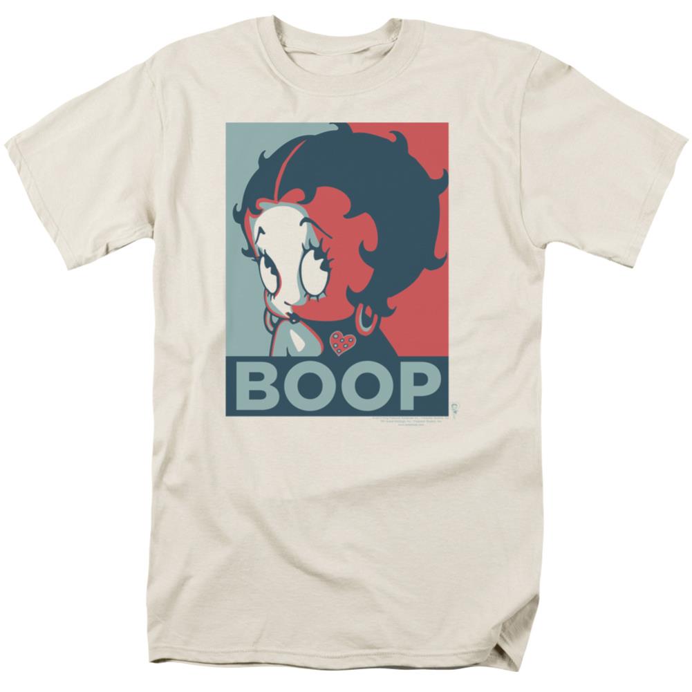 Betty Boop Boop Men's 18/1 Cotton Short-Sleeve T-Shirt