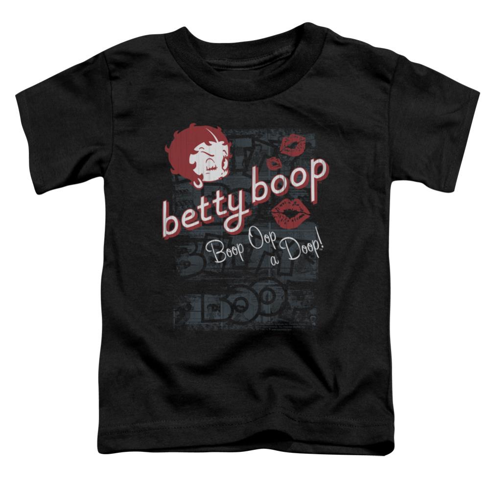 Betty Boop Boop Oop Toddler 18/1 Cotton Short-Sleeve T-Shirt