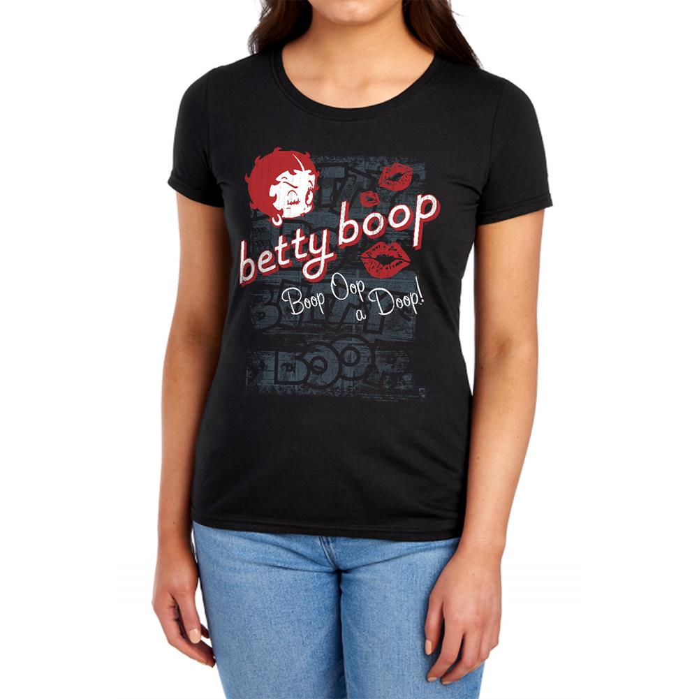 Betty Boop Boop Oop Women's 18/1 Cotton Short-Sleeve T-Shirt