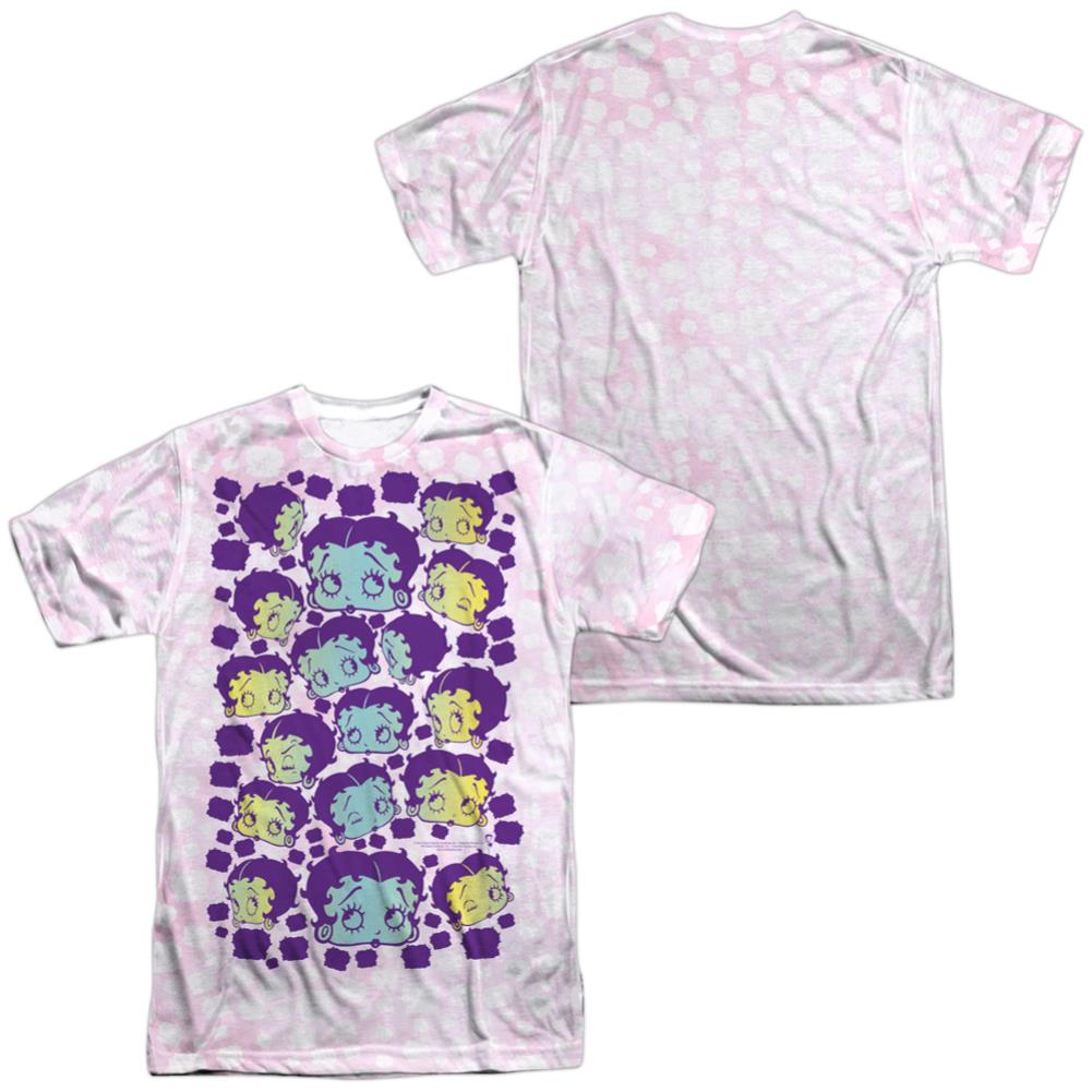 Betty Boop Boop & Repeat Men's Regular Fit Polyester Short-Sleeve T-Shirt