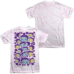 Betty Boop Boop & Repeat Men's Regular Fit Polyester Short-Sleeve T-Shirt