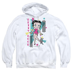 Betty Boop Booping 80S Style Men's Pull-Over 75 25 Poly Hoodie