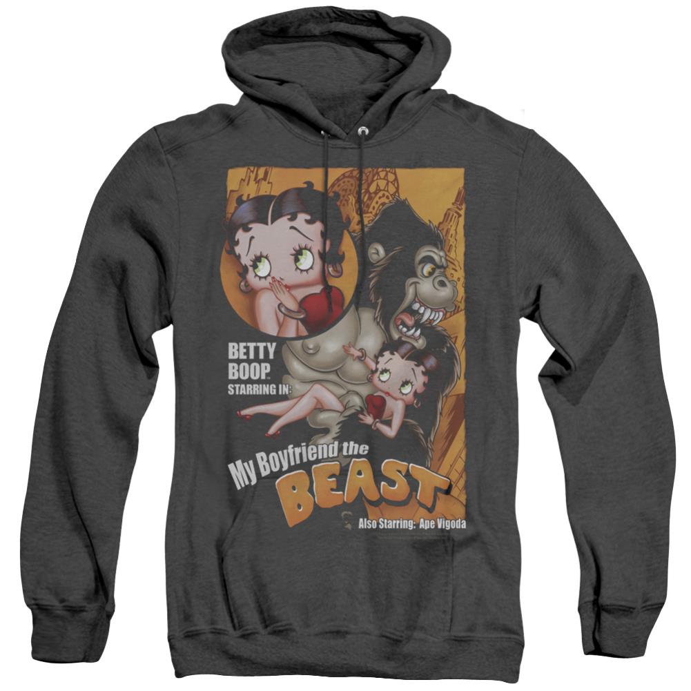 Betty Boop Boyfriend The Beast Men's Pull-Over Hoodie