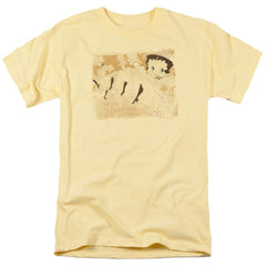 Betty Boop Can Can Men's 18/1 Cotton Short-Sleeve T-Shirt