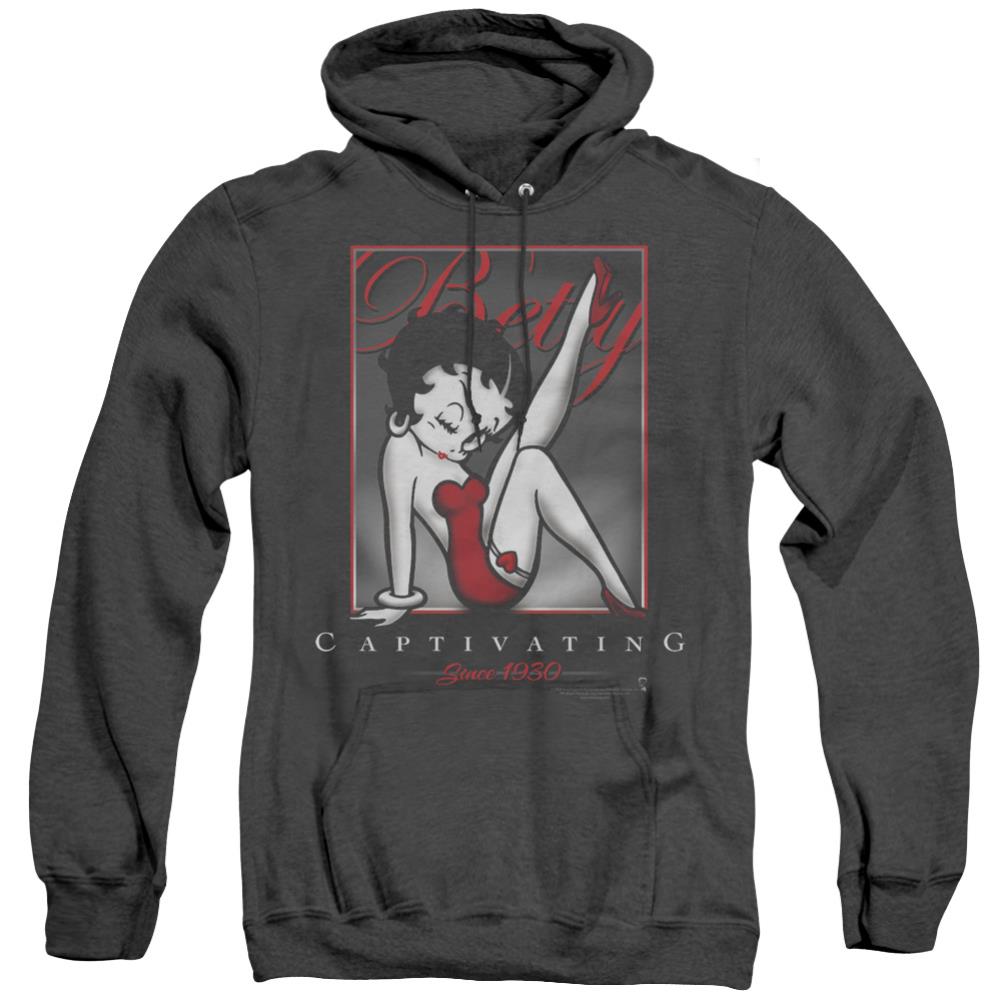 Betty Boop Captivating Men's Pull-Over Hoodie