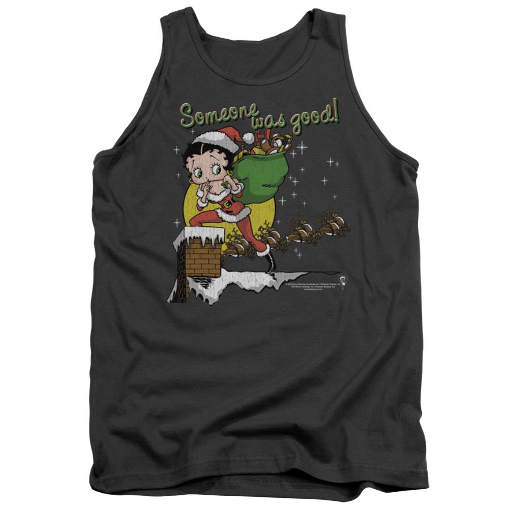 Betty Boop Chimney Men's 18/1 Cotton Tank Top