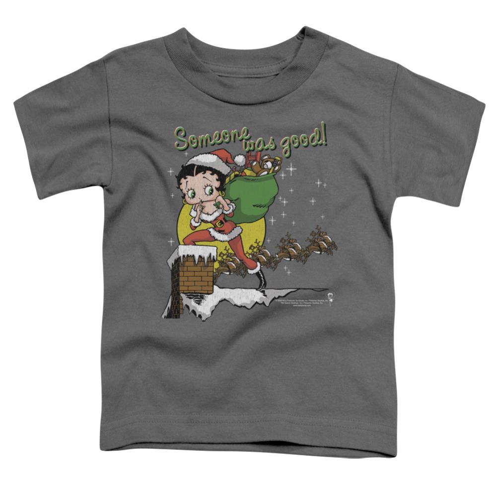 Betty Boop Chimney Toddler 18/1 Cotton Short-Sleeve T-Shirt