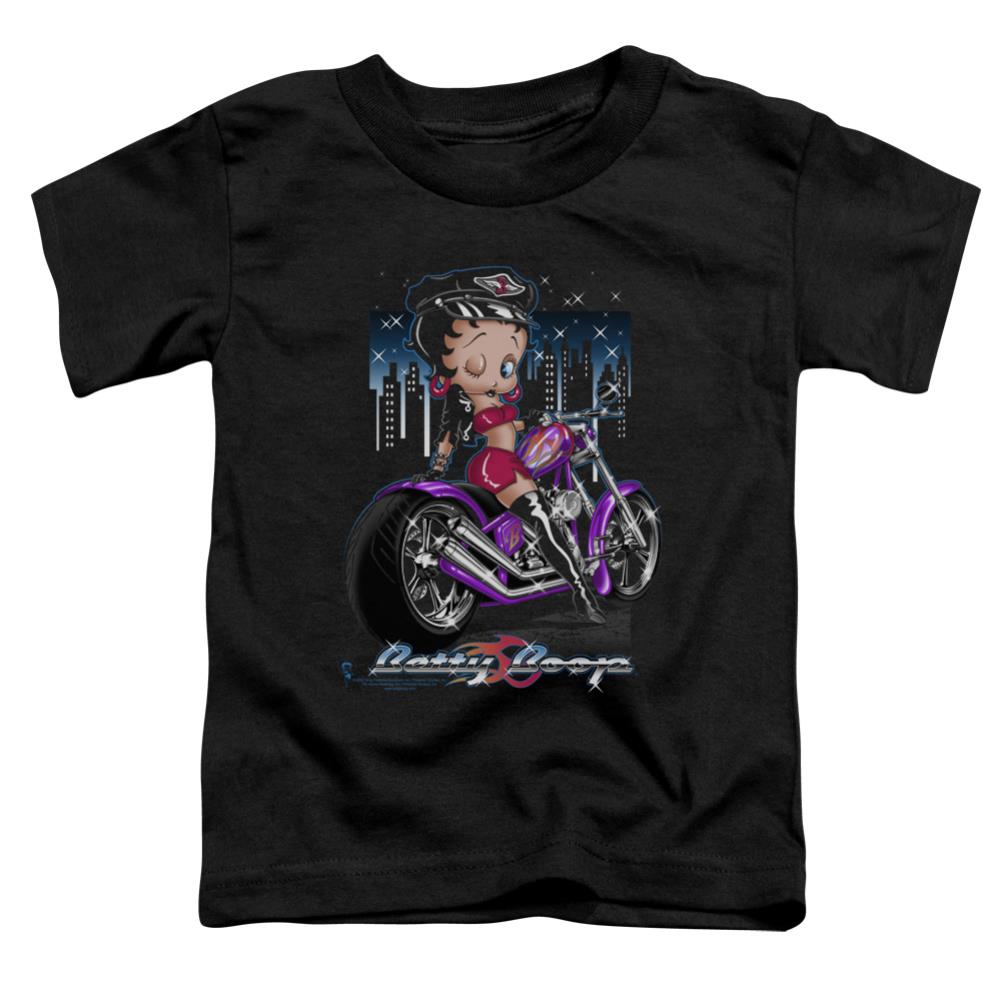 Betty Boop City Chopper Toddler 18/1 Cotton Short-Sleeve T-Shirt
