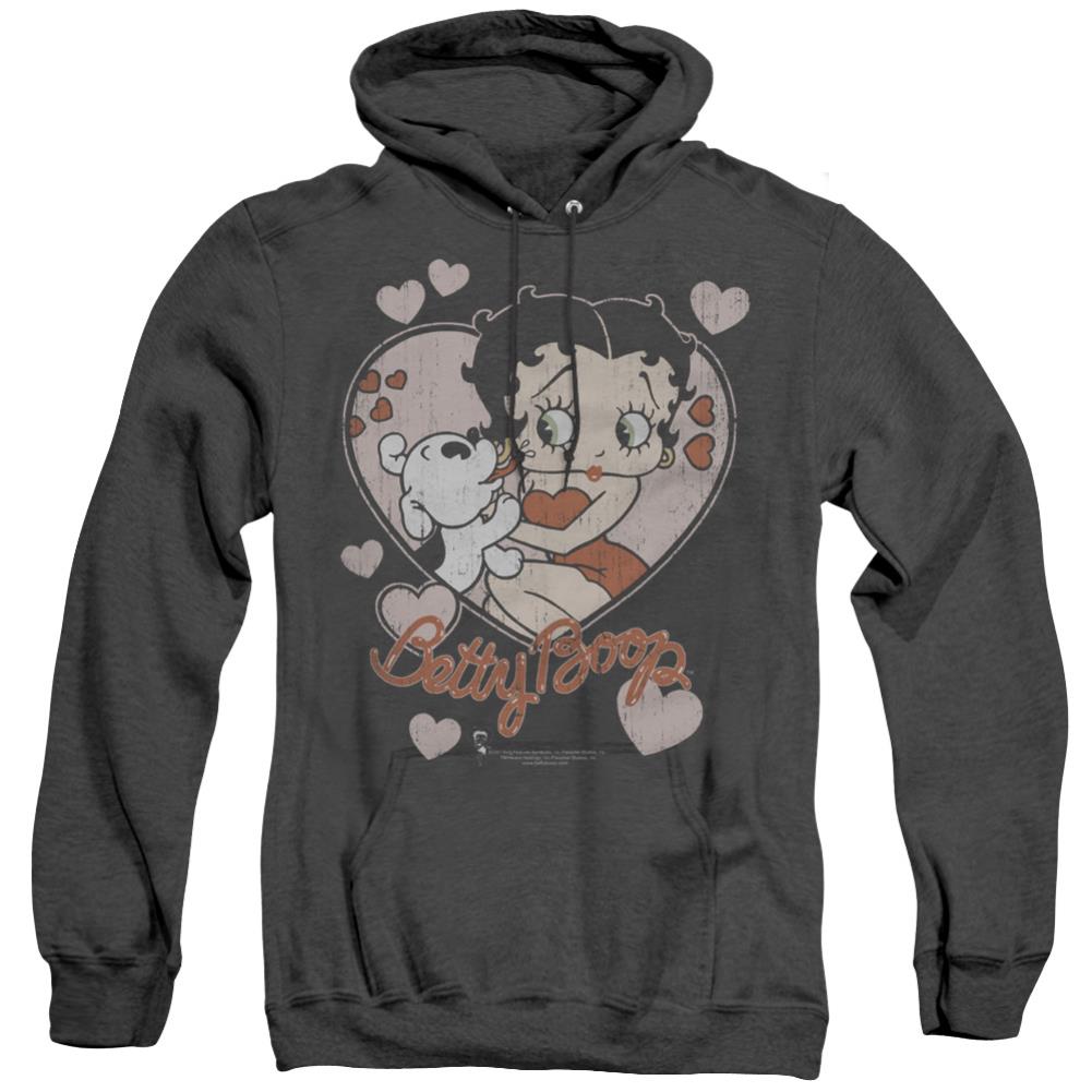 Betty Boop Classic Kiss Men's Pull-Over Hoodie
