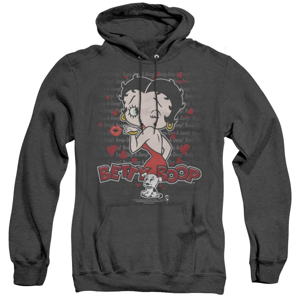Betty Boop Classic Kiss Men's Pull-Over Hoodie