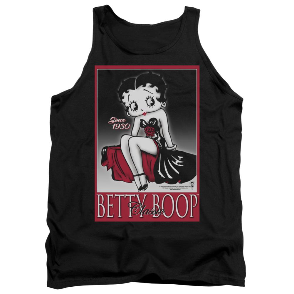 Betty Boop Classic Men's 18/1 Cotton Tank Top