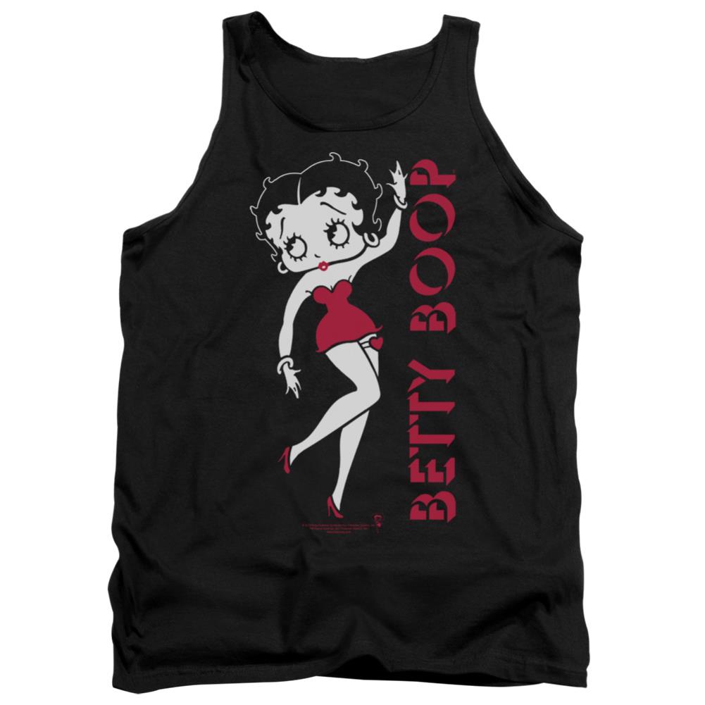 Betty Boop Classic Men's 18/1 Cotton Tank Top