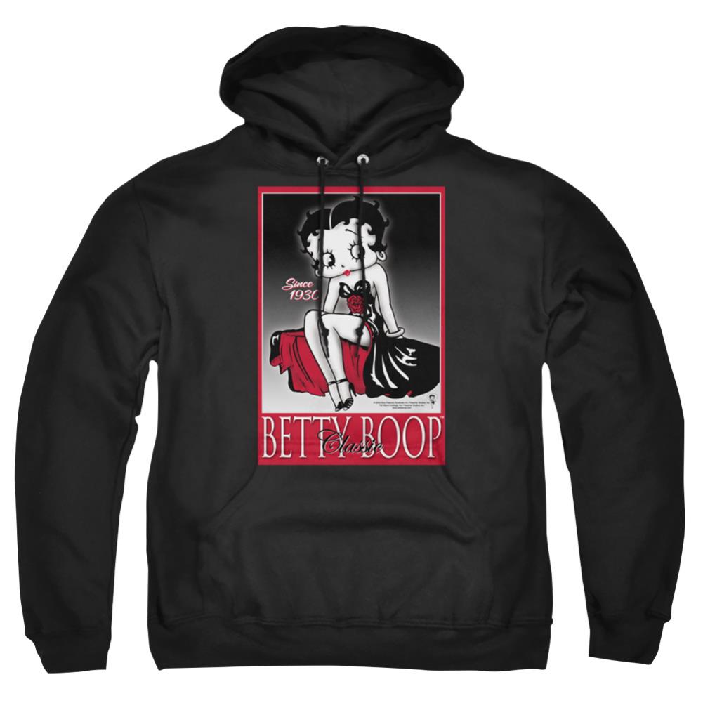 Betty Boop Classic Men's Pull-Over 75 25 Poly Hoodie