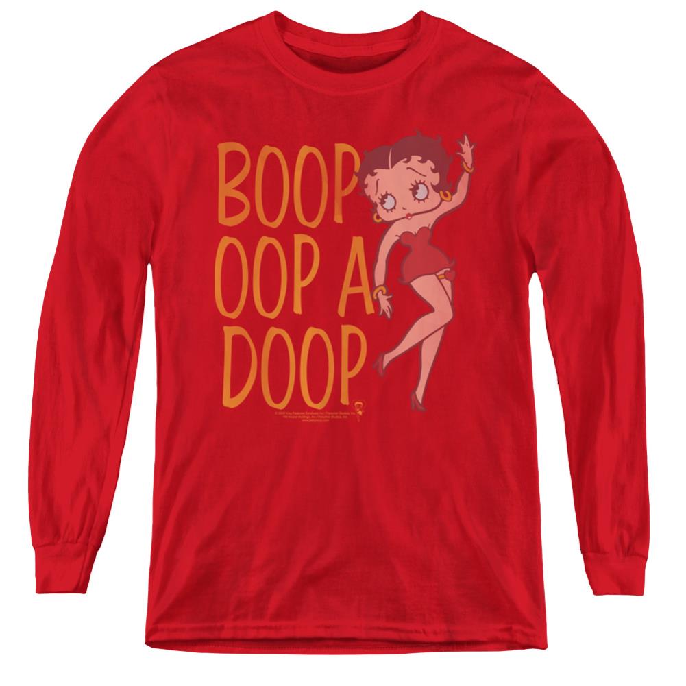 Betty Boop Classic Oop Youth Long-Sleeve T-Shirt