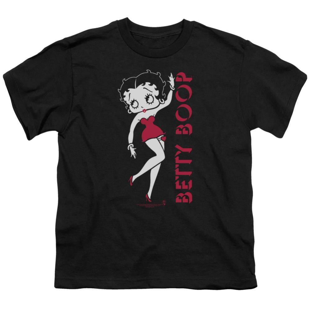 Betty Boop Classic Youth 18/1 100% Cotton Short-Sleeve T-Shirt