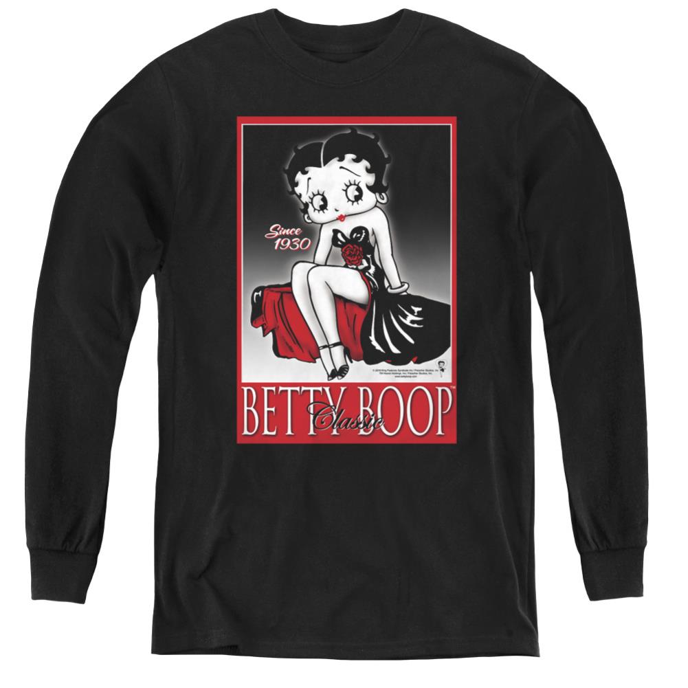 Betty Boop Classic Youth Long-Sleeve T-Shirt