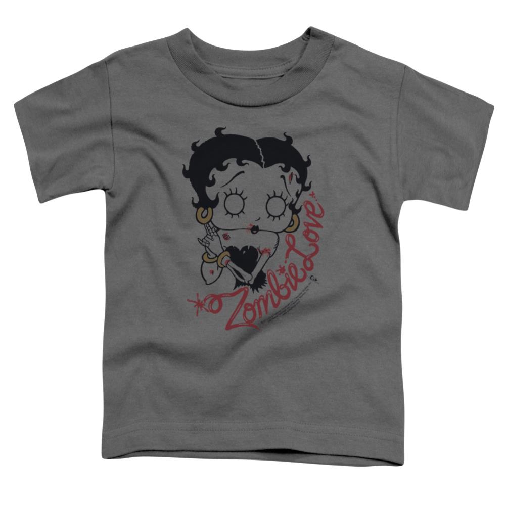 Betty Boop Classic Zombie Toddler 18/1 Cotton Short-Sleeve T-Shirt