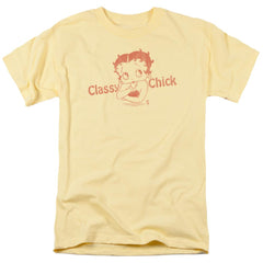 Betty Boop Classy Chick Men's 18/1 Cotton Short-Sleeve T-Shirt