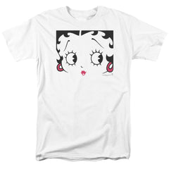 Betty Boop Close Up Men's 18/1 Cotton Short-Sleeve T-Shirt