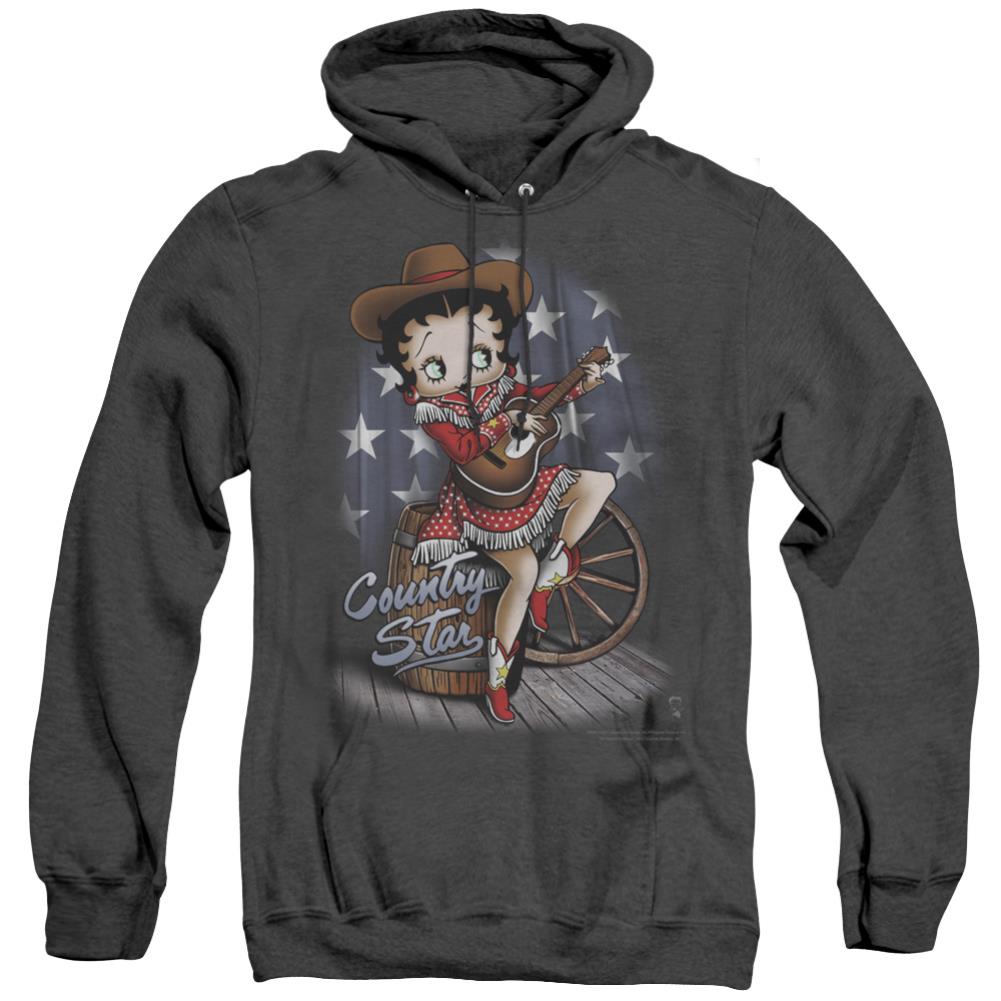 Betty Boop Country Star Men's Pull-Over Hoodie