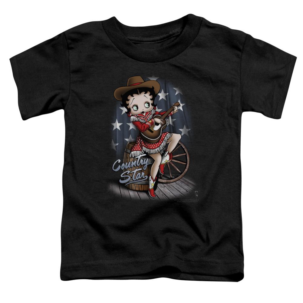Betty Boop Country Star Toddler 18/1 Cotton Short-Sleeve T-Shirt