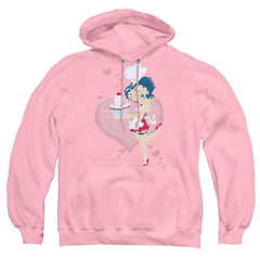 Betty Boop Cupcake Men's Pull-Over 75 25 Poly Hoodie