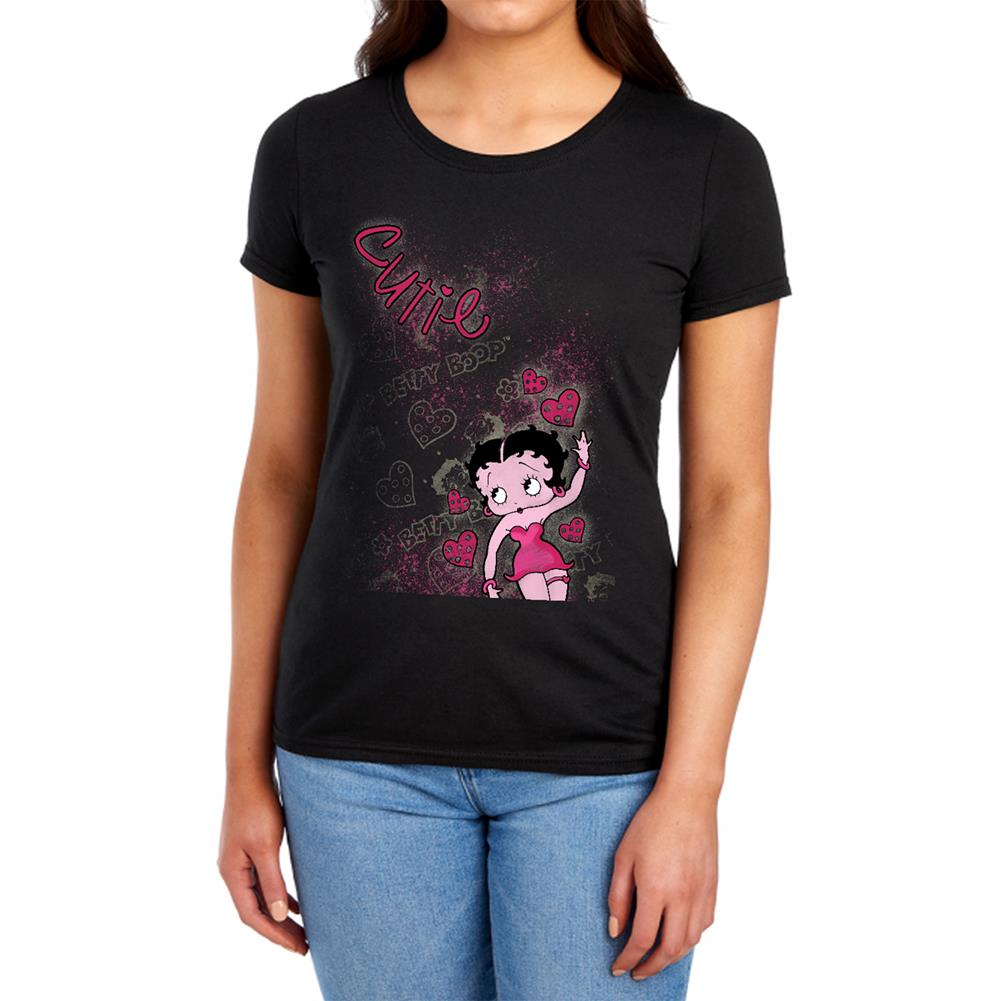 Betty Boop Cutie Women's 18/1 Cotton Short-Sleeve T-Shirt