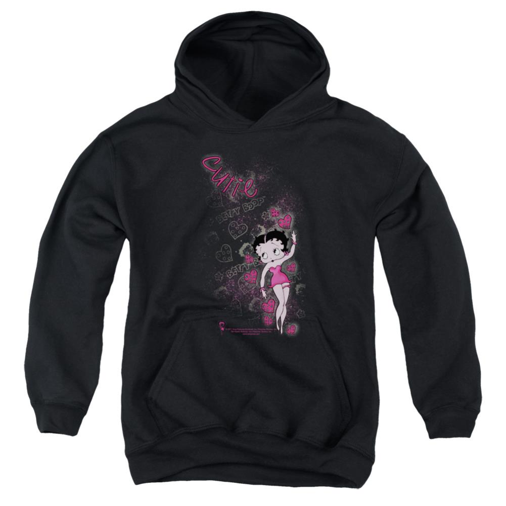 Betty Boop Cutie Youth Cotton Poly Pull-Over Hoodie