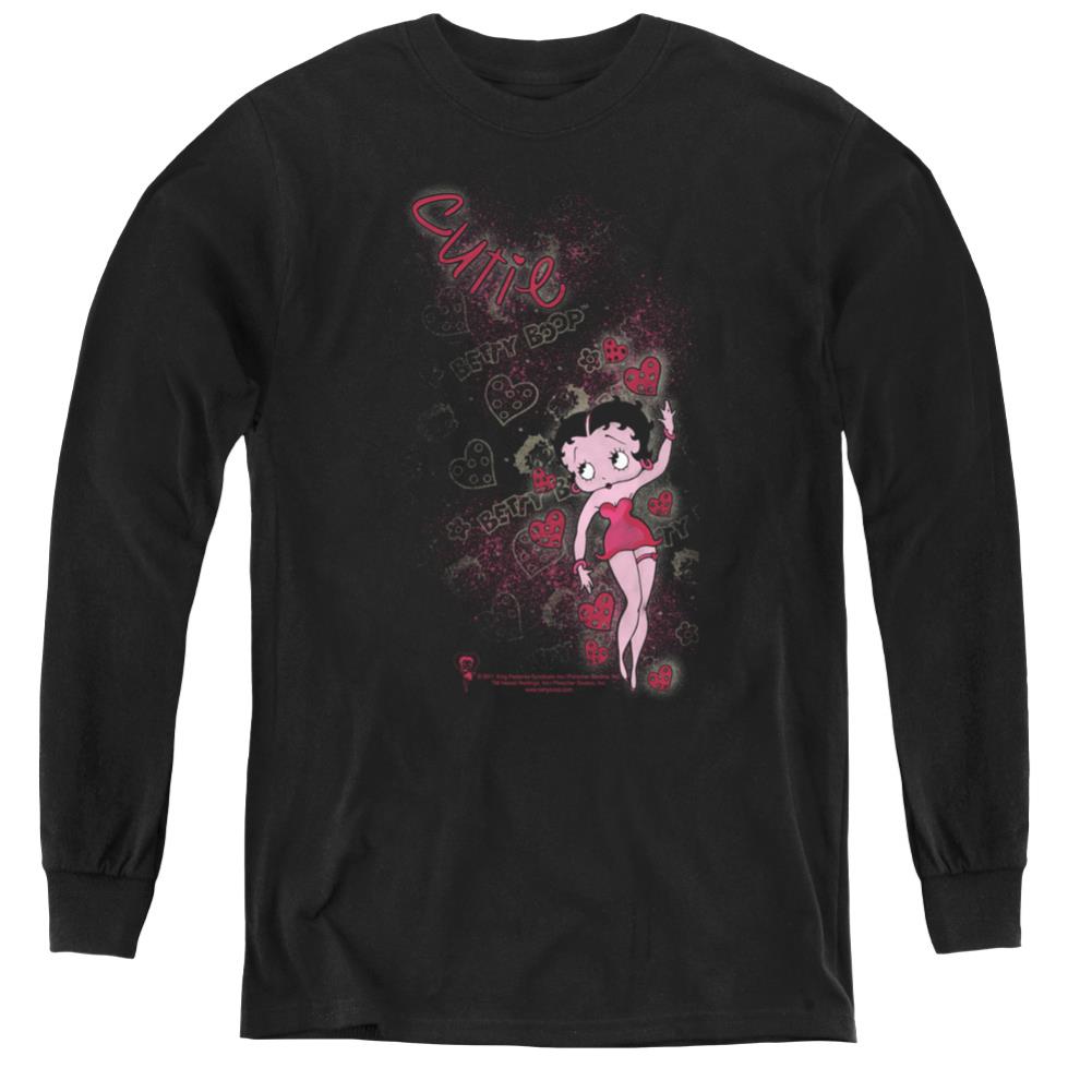 Betty Boop Cutie Youth Long-Sleeve T-Shirt