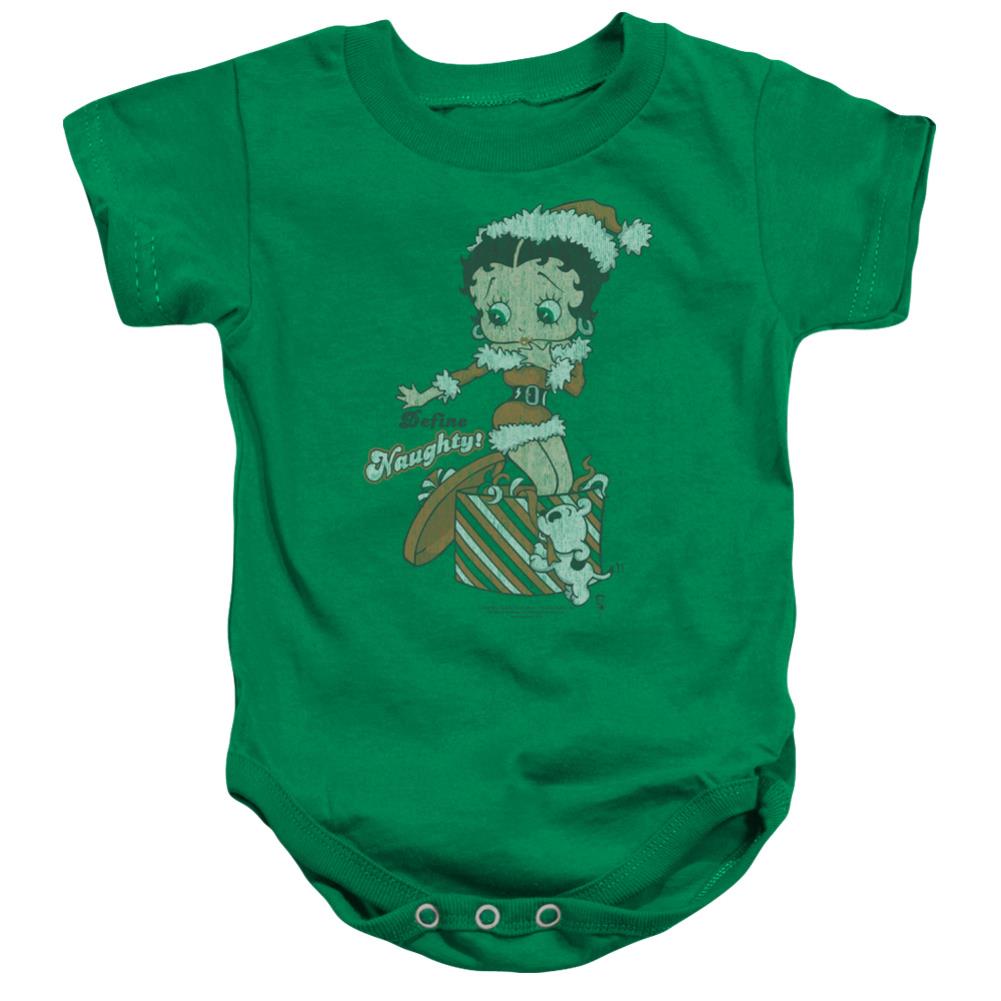 Betty Boop Define Naughty Infant's Cotton SS Snapsuit
