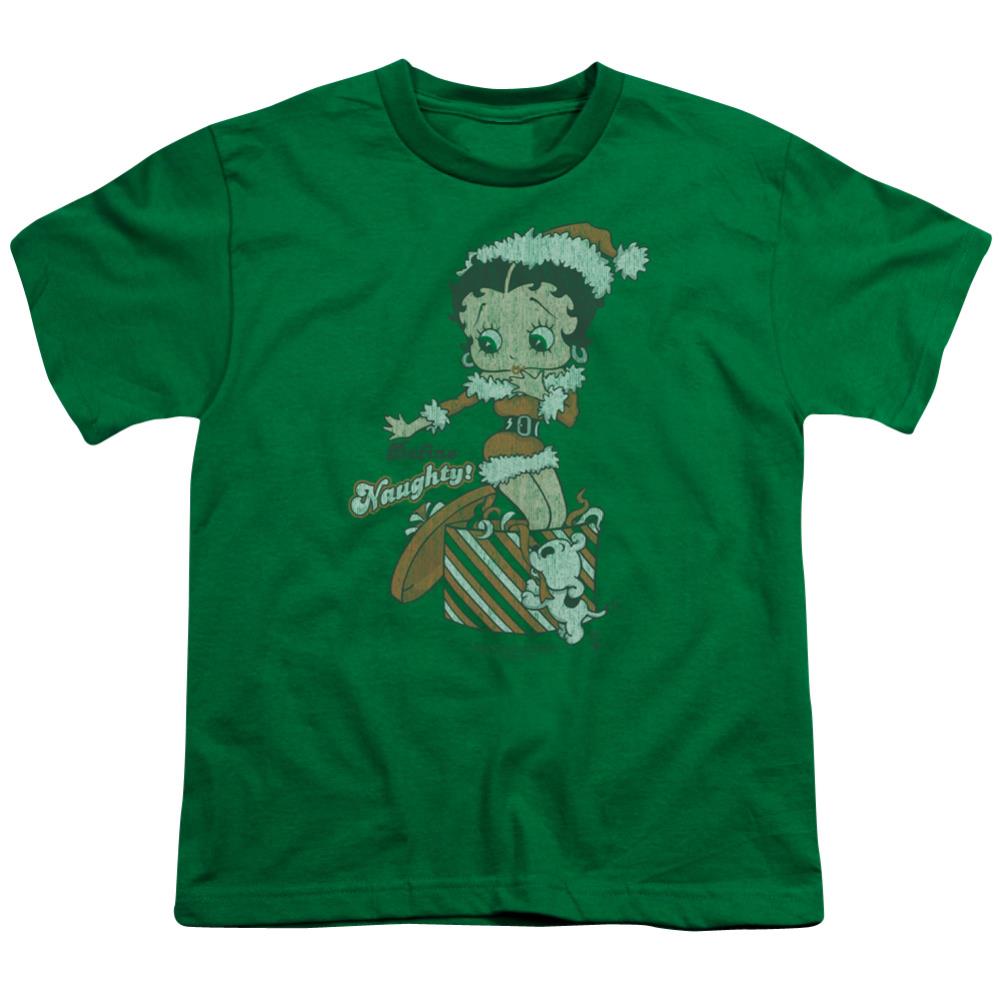 Betty Boop Define Naughty Youth 18/1 100% Cotton Short-Sleeve T-Shirt