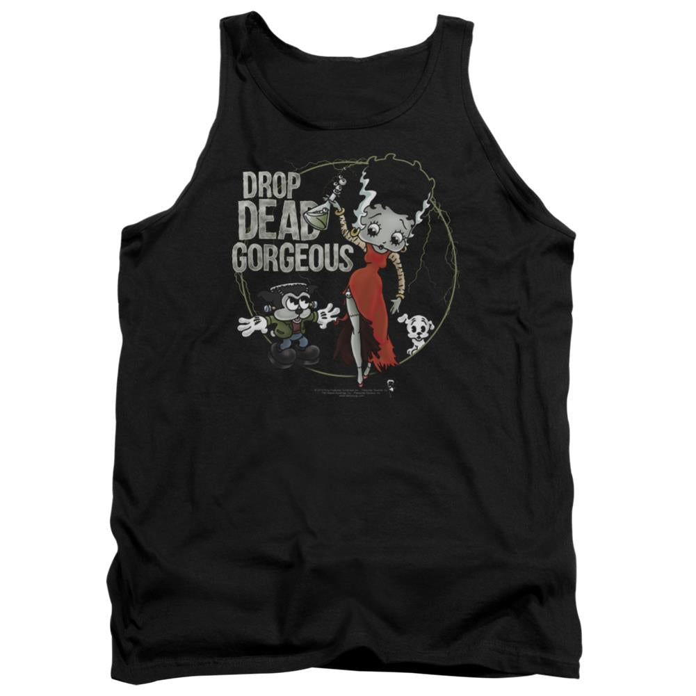 Betty Boop Drop Dead Gorgeous Men's 18/1 Cotton Tank Top