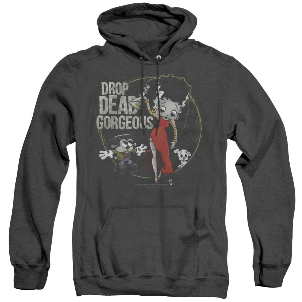 Betty Boop Drop Dead Gorgeous Men's Pull-Over Hoodie