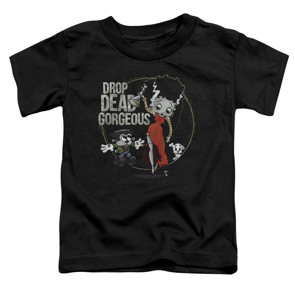 Betty Boop Drop Dead Gorgeous Toddler 18/1 Cotton Short-Sleeve T-Shirt
