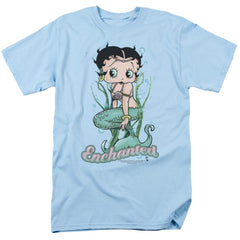 Betty Boop Enchanted Boop Men's 18/1 Cotton Short-Sleeve T-Shirt