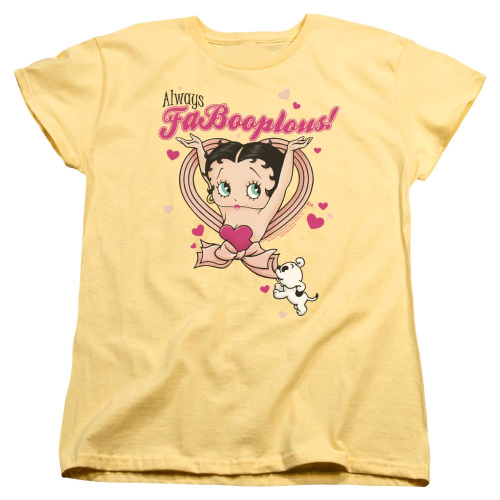 Betty Boop Fabooplous! Women's 18/1 Cotton Short-Sleeve T-Shirt