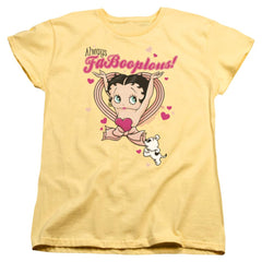 Betty Boop Fabooplous! Women's 18/1 Cotton Short-Sleeve T-Shirt