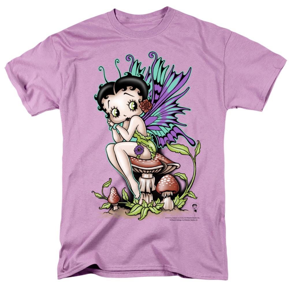 Betty Boop Fairy Men's 18/1 Cotton Short-Sleeve T-Shirt