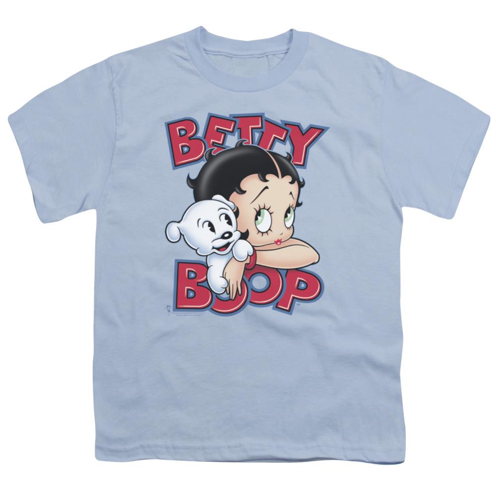 Betty Boop Forever Friends Youth 18/1 100% Cotton Short-Sleeve T-Shirt