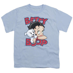 Betty Boop Forever Friends Youth 18/1 100% Cotton Short-Sleeve T-Shirt
