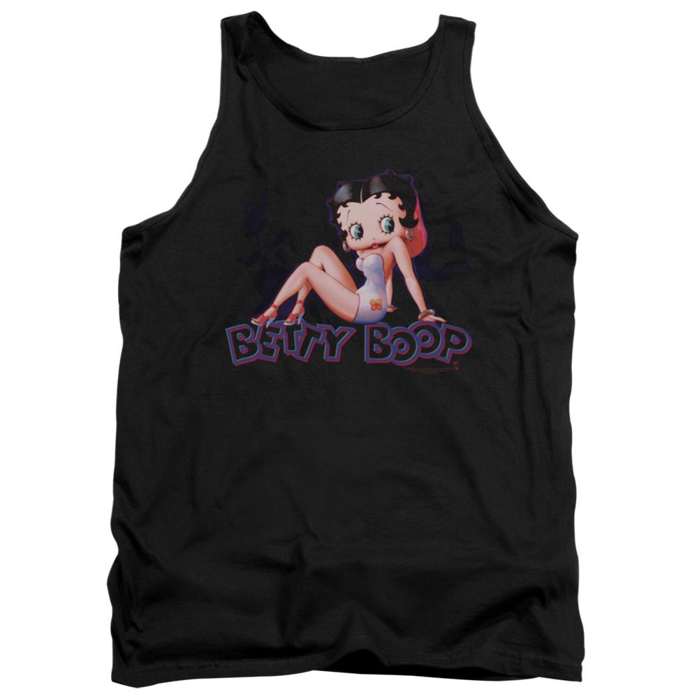 Betty Boop Glowing Men's 18/1 Cotton Tank Top
