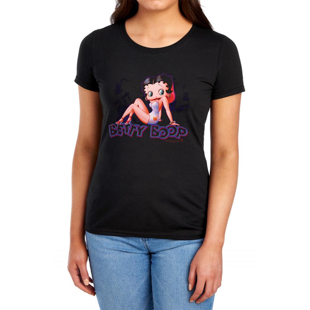 Betty Boop Glowing Women's 18/1 Cotton Short-Sleeve T-Shirt