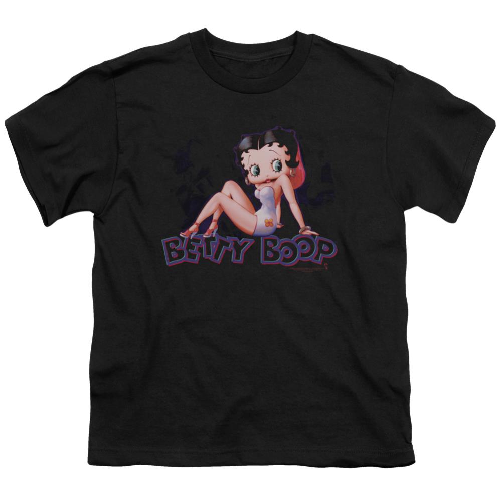 Betty Boop Glowing Youth 18/1 100% Cotton Short-Sleeve T-Shirt