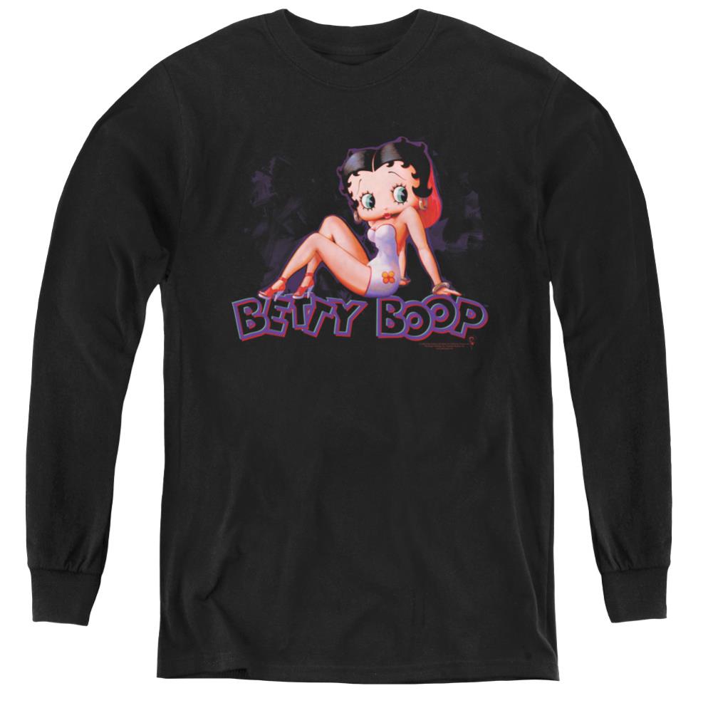 Betty Boop Glowing Youth Long-Sleeve T-Shirt