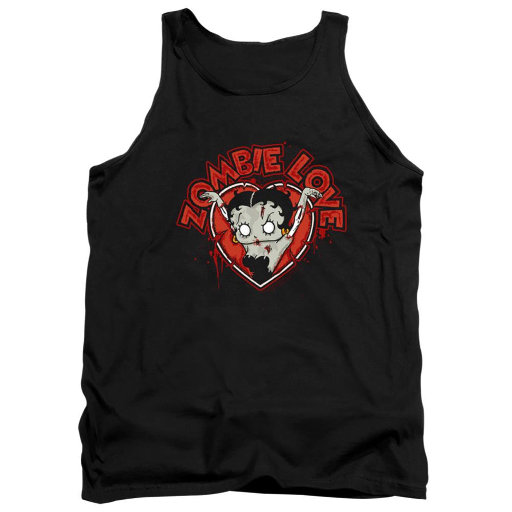 Betty Boop Heart You Forever Men's 18/1 Cotton Tank Top