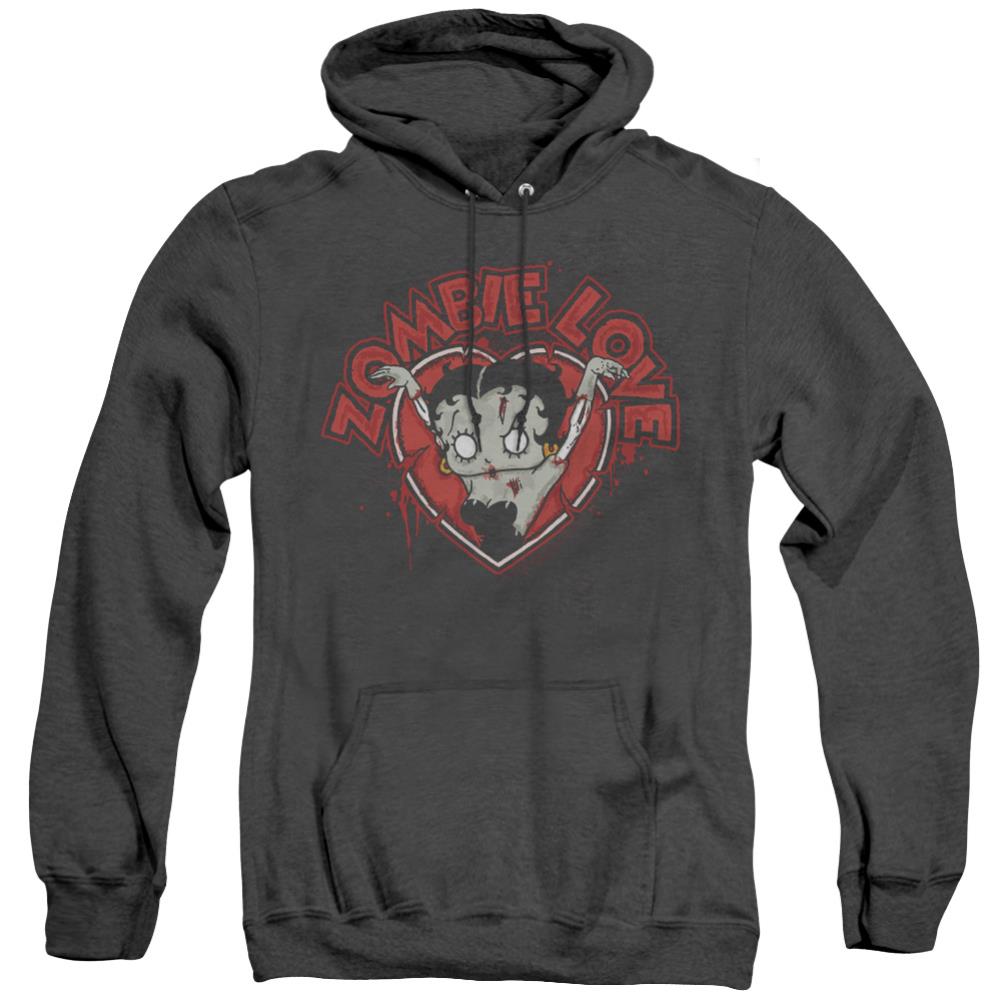 Betty Boop Heart You Forever Men's Pull-Over Hoodie