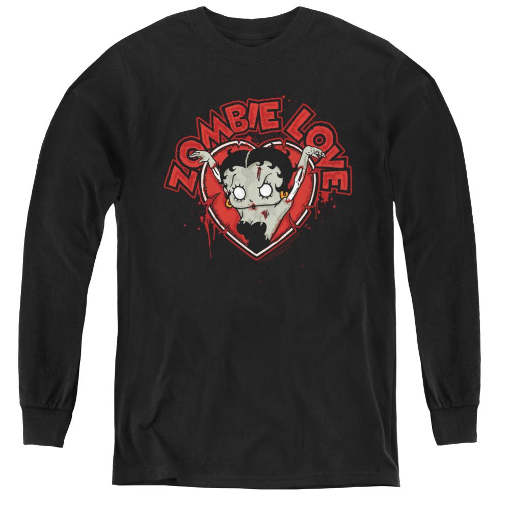 Betty Boop Heart You Forever Youth Long-Sleeve T-Shirt