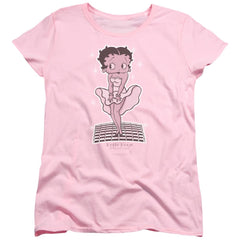 Betty Boop Hollywood Legend Women's 18/1 Cotton Short-Sleeve T-Shirt