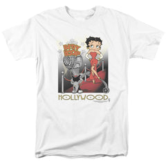 Betty Boop Hollywood Men's 18/1 Cotton Short-Sleeve T-Shirt