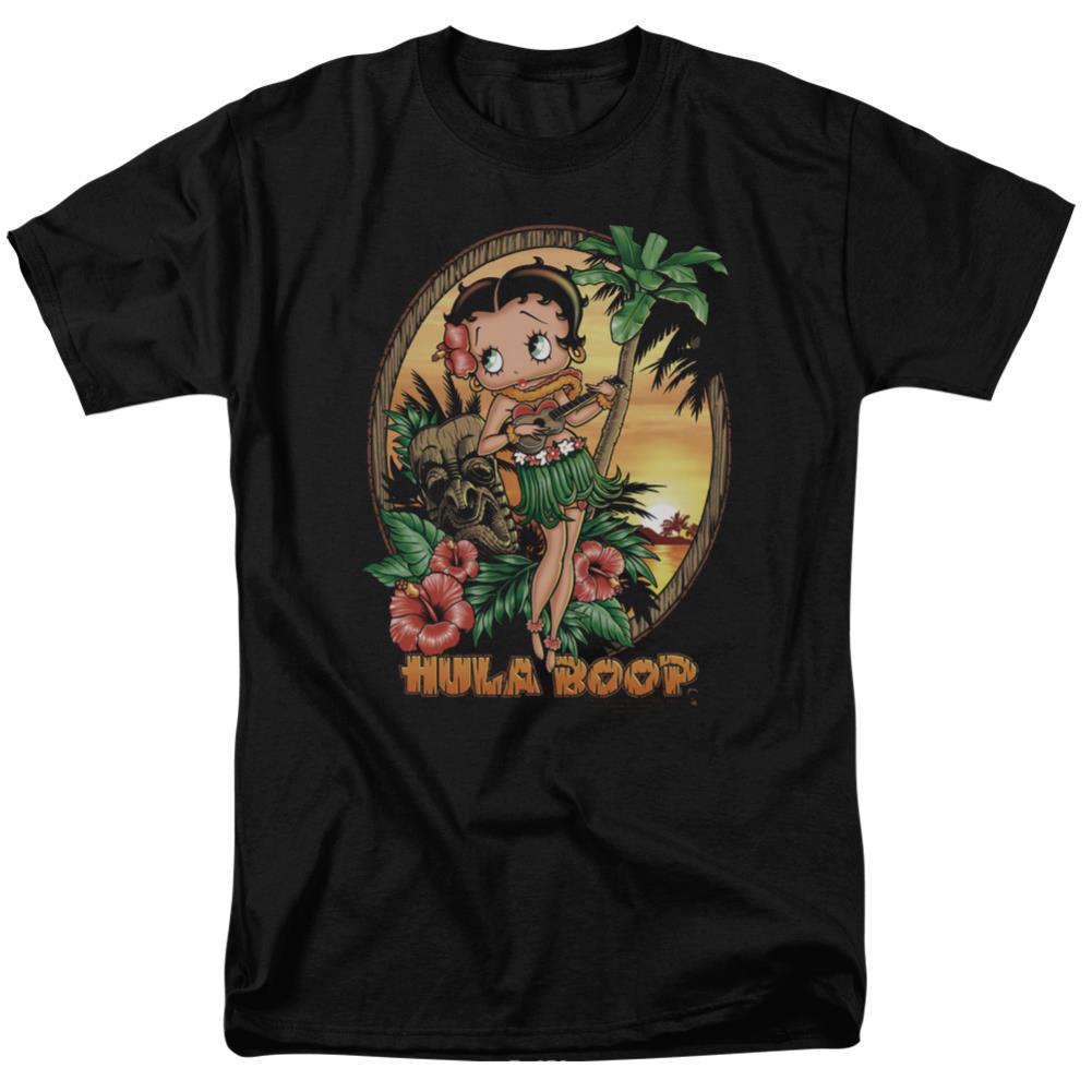 Betty Boop Hula Boop Ii Men's 18/1 Cotton Short-Sleeve T-Shirt